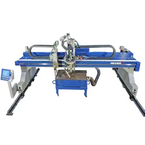 Machine de découpe de biseautage au plasma CNC de type portique Messer OmniMat TD