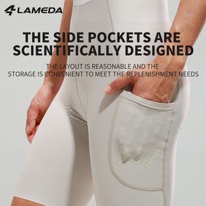 Lameda ODM của phụ nữ đ<span class=keywords><strong>i</strong></span> xe đạp BIB quần short Trọng lượng nhẹ thoáng khí và chống trượt vả<span class=keywords><strong>i</strong></span> co giãn cao có thể đảo ngược và cộng vớ<span class=keywords><strong>i</strong></span> kích thước - Product Image 5