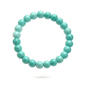 سوار منحوت من الحجر الفيروزي مع الأعمال الفنية النقش البوذي الأزرق الحرف الحجرية المصنوعة يدويا - Product Image 4