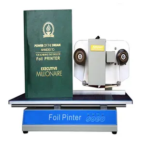 Hot Foil Stamping Machine Digital Gold Foil Printing Machine Leather PVC Card Hardcover Paper Hot Foiling Machine