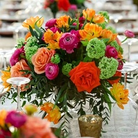 Bruilofttafeldecoratie Grote Roze Bloemenbal Roze Tafeldecoratie Bruiloft Roze Bloemenbal Tafeldecoratie in Bulk Roze Bloemen Tafeldecoraties