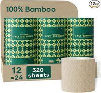 Charmine Essentials Strong Toilet Paper, 9 Mega Rolls = 36 Regular Rolls