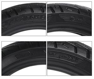 Neumáticos de motocicleta 14*2.5 semisólidos al vacío, neumáticos para barro aptos para todo clima de 10 pulgadas - Product Image 4