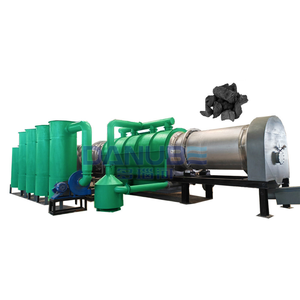 Horno de Carbonización de Cáscara de Palma de Alto Rendimiento, Planta de Pirólisis, Máquina para Hacer Carbón Vegetal - Product Image 1