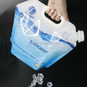 Bolsa Doypack Personalizada de Grado Alimenticio de 5L 10L para Envasado de Líquido <span class=keywords><strong>Adblue</strong></span>, Bolsa de Agua Portátil para Exteriores con Asa, Plástico PE - Product Image 4