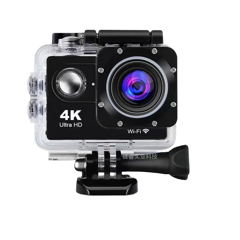 All'ingrosso Wifi 4k Sport Action Camera moto telecamere impermeabili azione alta Video accessori Mini G pro fotocamera