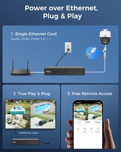 Buiten Full HD 12MP 8MP PTZ Nachtzicht Groothoek IP Camera Bewegingsdetectie POE CCTV Beveiligingscamera - Product Image 5