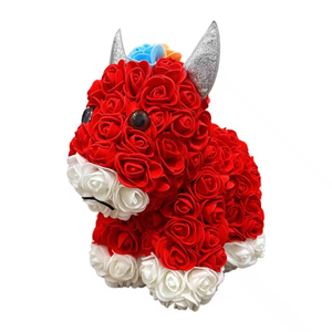 Unhappy Horse 2026, Muñeco de Caballo de Flores Artificiales, Decoración para Sala de Estar, Regalos para Fiestas, Regalos para el Festival de Primavera - Product Image 5