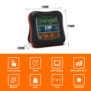 Nouveaux thermomètres numériques à lecture instantanée pour la viande et les bonbons, thermomètre à viande avec écran tactile pour la <span class=keywords><strong>cuisine</strong></span>, le barbecue, la cuisson des aliments - Product Image 2