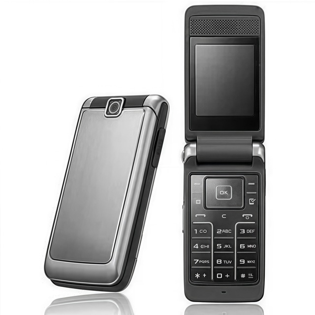 Wholesale S3600 Flip Phone 2G GSM Unlocked 880mAh Battery 2.2 Inch TFT Display 1.3MP Camera FM BT Clamshell Mobile Cellphone