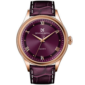 Nouvelle montre de style business haut de gamme pour hommes, bracelet en cuir imperméable, design de marque personnalisé - Product Image 6