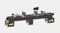 Nouvelle machine à tour CNC à lit plat HX-501800-160 GSK, 4 axes, double broche, alimentation automatique, 380V, pour usinage horizontal de charge moyenne