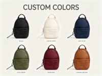 Porte-monnaie mini sac à dos coloré en nylon de haute qualité avec fermeture éclair, porte-clés, pour femme, format zéro portefeuille