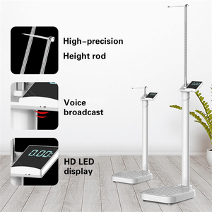 Báscula Digital Veidt para Peso y Altura, Plataforma Digital Combinada con Análisis de Composición Corporal para Niños y Adultos HD01, Alta Precisión - Product Image 2