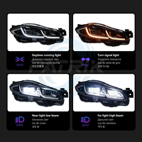 Ensemble de phares LED Jaguar XE F TYPE F PACE avec feux de jour (DRL) pour modèles 2016-2017 – Amélioration