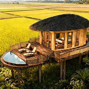 Casa de Árbol Modular de Aluminio, Impermeable, Fácil de Desmontar, con Terraza Panorámica, Flexible, para Retiro Natural, Hotel o Villa - Product Image 1