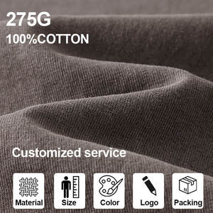 T-shirt tricoté de luxe pour homme 2025 – Coupe ample, streetwear personnalisé, 100 % coton, manches courtes oversize, unisexe, épais et respirant - Product Image 6