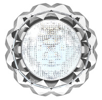 Projecteur LED de piscine sans niche 1,5 pouces 12V IP68 étanche, lampe de piscine subaquatique, remplacement Pentair avec compatibilité universelle