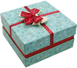 Wholesale rigid cardboard paper box base and lid Packaging Boxes lid and base box with ribbon - Product Image 1
