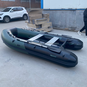 Bateau pneumatique populaire de 2,7 m, 2,9 m, 3 m, 0,9 mm ou 1,2 mm en PVC, pour 1 à 4 personnes, avec plancher en aluminium - Product Image 5