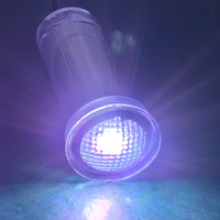 Projecteur LED professionnel ETL 1,5 pouces RGBW sans niche pour piscine, IP68, remplacement GloBrite, plusieurs designs de lentilles