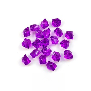 Artificial Acrylic Eco-Friendly Ice <b>Cubes</b> Crystal Transparent Square Plastic for Home Decoration - Product Image 4