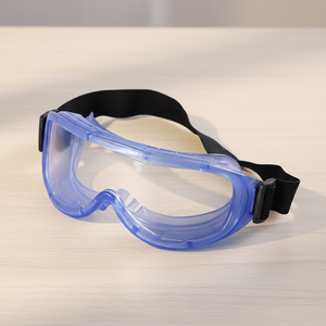 Lunettes de sécurité individuelles conformes à la norme ANSI, avec verres en polycarbonate et monture en PVC, taille ajustable - Product Image 2