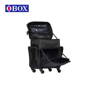 Maleta de Maquillaje Obox con Ruedas Giratorias, Gran Capacidad, Tela Oxford, Cierre de Cremallera, Almacenamiento en el Hogar, Color Sólido, 4 kg, Primavera 2025 - Product Image 2