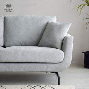 ใหม่โซฟาห้องนั่งเล่น2ที่นั่งโซฟาผ้าดีไซน์ทันสมัยประหยัดพลังงาน - Product Image 5