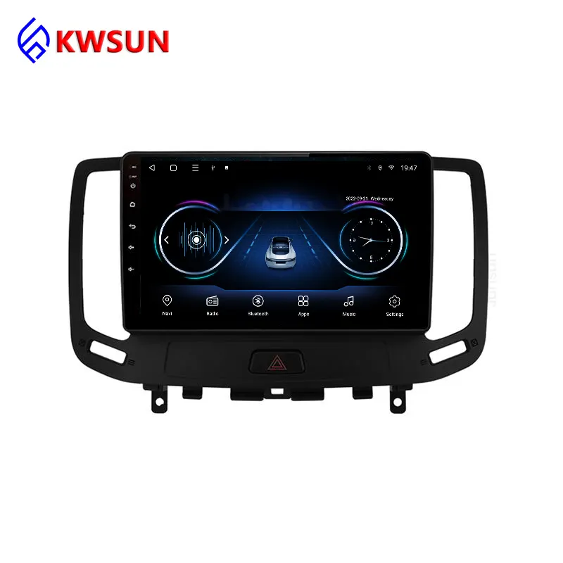 Voor Infiniti G4 G25 G35 G37 2006-2013 Auto Audio Radio Multimedia Video Speler Navigatie Stereo Ondersteuning Carplay Android Auto