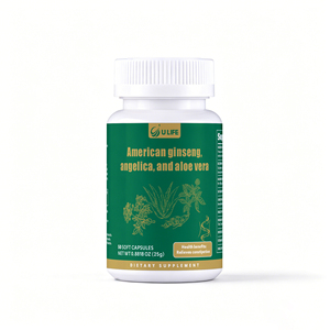 Cápsulas Blandas de Extracto de Ginseng, Angélica y Aloe Vera, Naturales y Tradicionales Chinas, para la Limpieza de <span class=keywords><strong>Colon</strong></span> y Adelgazamiento en Adultos, Disponibles en Stock - Product Image 1