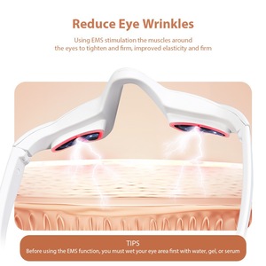Masajeador Ocular EMS Portátil con Microcorriente, Dispositivo de Importación de Crema para Ojos, Alivia la Fatiga Ocular para Uso Diario en Casa y Oficina, Suministro de Fábrica - Product Image 4