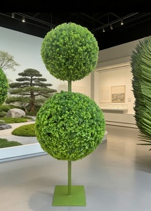 Albero Topiario Artificiale a Sfera di Ulivo per Esterni, Pianta Decorativa per Cortili, Immobili, Negozi e Progetti di Parchi - Product Image 5