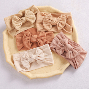 LIUCARE <strong>Baby</strong> Bow <strong>Headband</strong> 44 Colors European &amp; American Style Nylon Elastic Hairbands for 0-8 Years Kids - Product Image 1