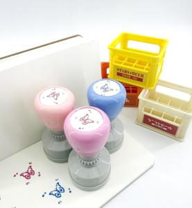 Timbri Autoinchiostranti Rotondi per Insegnanti, Timbri Atomici, Timbri Flash Pastello per Insegnanti - Product Image 1