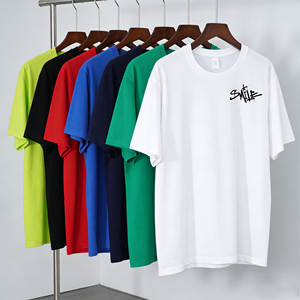 T-Shirt Personalizzata con Grafica Streetwear, Magliette Casual da <span class=keywords><strong>Uomo</strong></span> all'Ingrosso, Consegna Rapida in 72 Ore, Stampa su Magliette Bianche OEM ODM - Product Image 5