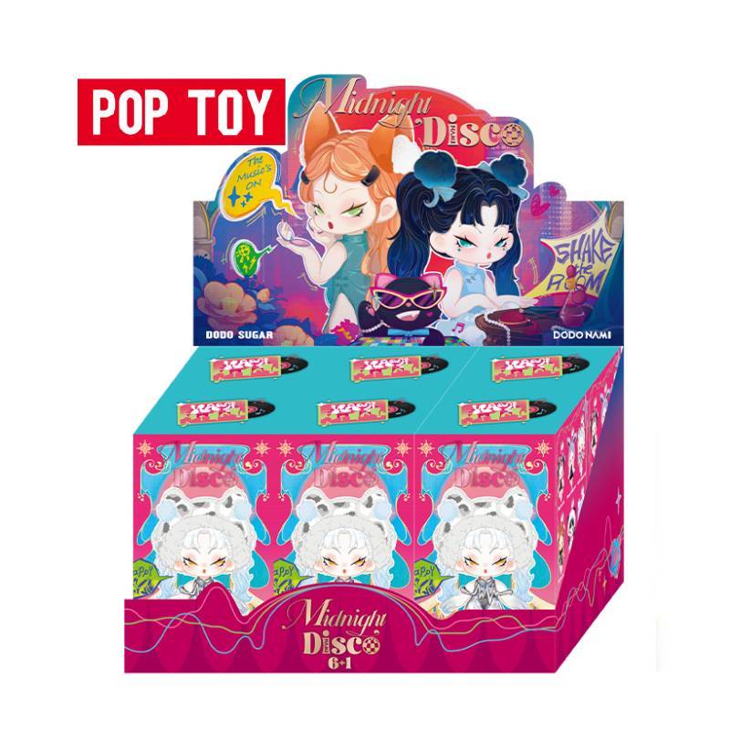 DODO NAMI Midnight Disco Vinyl Blind Box Doll Keychain - Cute