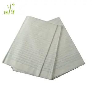 Disposable drape sheet/protective sheet/exam sheet tissue+PE with threads