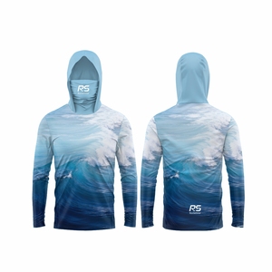 Camiseta de Pesca con Sublimación Total, Diseño Personalizado, Sin Decoloración, Poliéster de Secado Rápido, UPF 50, Calidad de Torneo - Product Image 2