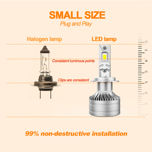 Ampoule de phare LED personnalisée AKE T100 H4 9005 H7 H1, fournitures automobiles, phares LED haute puissance 200W pour voiture - Product Image 6
