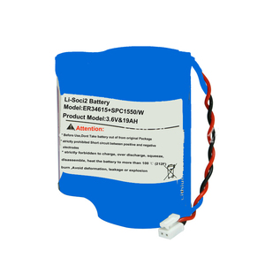 Batería de litio híbrida de alto pulso 2A 3,6 V <span class=keywords><strong>primaria</strong></span> de 51005 V ER26500 EPC1520 XH2.54 <span class=keywords><strong>SM</strong></span> conector juguetes modelo ER34615M ER14250 - Product Image 5
