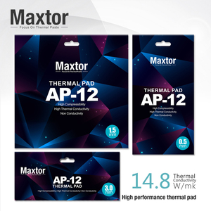 Maxtor 14.8W/MK 120*120*0.5 làm mát <span class=keywords><strong>Pad</strong></span> Maxtor GPU người hâm mộ & làm mát Tấm lót nhiệt gelid Card đồ họa máy tính xách tay - Product Image 3