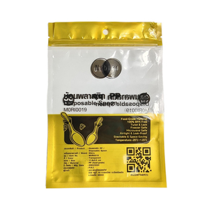 Tùy chỉnh in mờ đáy phẳng đứng túi PE Pet nhựa cửa sổ dây kéo hàng đầu có thể tái chế bao bì túi cho Sushi Snack kẹo - Product Image 6