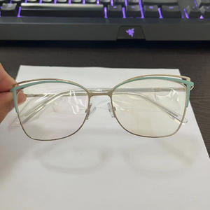 <span class=keywords><strong>2023</strong></span> nouvelle mode femmes CAT EYE lunettes le <span class=keywords><strong>Blockbuster</strong></span> arrive haute qualité en gros métal cadre optique - Product Image 6