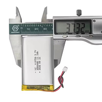 HZ 113759 3.7V 3000mAh LiNiMnCoO2 Baterai Lithium Isi Ulang Soft Pack Li-Po Sel Tunggal 500 Siklus untuk Peralatan Listrik