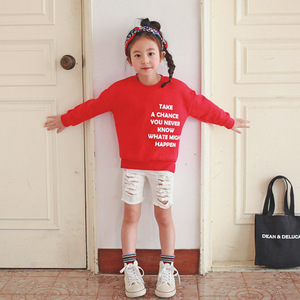 New Goods Children's Oversized Drop Shoulder No Drawstring Hooie Sweatshirt - Product Image 1