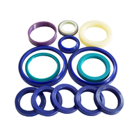 Segel Piston silinder hidrolik tipe U UN SMD IDI IDI H605 halite PU, segel minyak poliuretan segel batang hidrolik