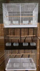 Aksesuarları ücretsiz kargo ile yüksek kalite dayanıklı Metal papağan kuş kafesi evcil hayvan kafesi - Product Image 6