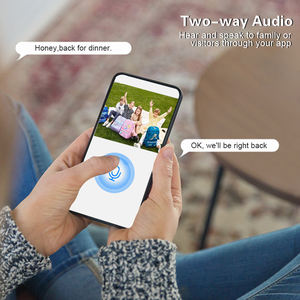 HD-Sicherheitskamera mit Dual-LED, Zwei-Wege-Audio und Bewegungssensor, Smart Floodlight Tuya Sicherheitskamera - Product Image 3