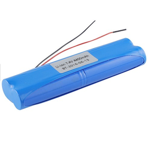 Factory directly 7,4 V 6,6 AH <span class=keywords><strong>2</strong></span> S2P 6600mAh 18650 rechargeable lithium battery pack for consumer electronic - Product Image 2